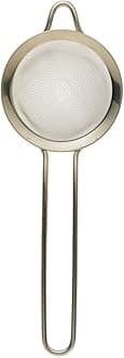 Barfly Fine Mesh Conical Strainer, Stainless Steel, 26.35 x 8.89 x 6.35 cm