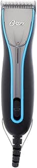 A6 Cool Comfort Heavy Duty Pet Grooming Clippers with Detachable CryogenX #10 Blade, 3 Speed, Aqua Sky (078006-000-000)