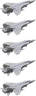 5PCS 1/2000-1/350 Scale DIY Model Aircraft Mig-31 Interceptor Airplane Resin Military Model for DIY Hobby Military Collection(1/700 (32mm))
