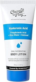 – Hydrating Body Lotion with Rice Water & Hyaluronic Acid for Deep Moisturization | All Skin Type | Hydrate Dry and Flaky Skin | Vegan & Cruelty-Free | 200 ml