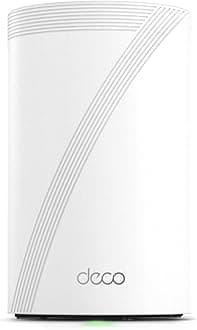 TP-Link Deco 7 Pro BE63 Tri-Band WiFi 7 BE10000 Whole Home Mesh System- 6-Stream 10 Gbps, 4X 2.5G Ports Wired Backhaul, 4X Smart Internal Antennas, VPN, HomeShield, Free Expert Support (1-Pack)