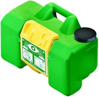 7501, 9-Gallon Cap. Gravity Operated Portable Eyewash - 1 Each