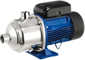 3HM05 Blue Industrial Centrifugal Electric Pump, 1 HP, 70 L/min, 58 m Head, 230 V AC