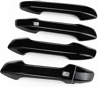 DLOVEG Exterior Door Handle Cover Compatible for 2019 2020 2021 2022 2023 2024 2025 Kia Forte Accessories for Kia Seltos 2021 2022 2023 2024 2025 Door Handle Protector Trim (with Smart Key Holes)