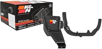 K&N Cold Air Intake Kit: Increase Acceleration & Towing Power, Guaranteed to Increase Horsepower up to 17HP: Compatible with 2.7L, V6, 2021 FORD Bronco, 63-2619
