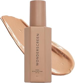 Beauty Tinted Glow Wonderscreen SPF 30 - Mineral Tinted Moisturizer for Face with 19% Zinc Oxide, Skin-Enhancing Tone-Evening Sunscreen, Glow-Enhancing Tint, Vegan, Cruelty-Free, 50 g