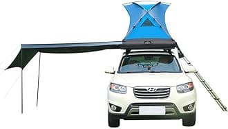 BOOMLATU 2-Person Inflatable Car Roof Top Tent with Pump, Waterproof 3000MM UPF 50+ Camping Tent for Vehicle, Car Camping and Outdoor Travel