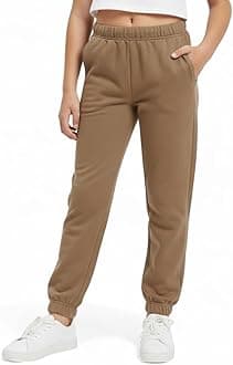 Alan Jones Clothing Girls Fleece Winter Joggers Track Pants