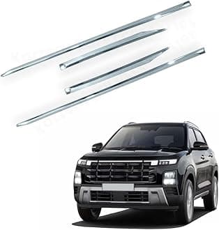 Car Door Body Side Beading/Molding/Cladding for Hyundai Creta 2024 Set of 04