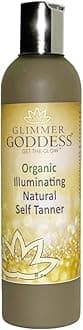 Glimmer Goddess Organic Self Tanner - Natural Tanning Lotion 8 oz
