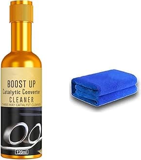 2025 Catalytic Cleaners, Upgrade Boost up Catalytic System Cleaner, Fuel & Exhaust System CleaneR, Catalytic Converter Cleaning Solution, Engine Carbon Cleaner for Performance Optimization (1, 120ml)