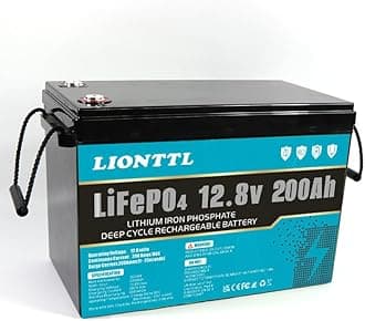LiFePO4 Battery 12V 200Ah Lithium leisure battery, Lithium Iron Phosphate Battery for RV, Boat, Marine, Solar System,mobility scooter.