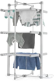 lakeland Dry:Soon 3 Tier Heated Clothes Airer – Indoor Drying Flexible Costs Pennies To Run