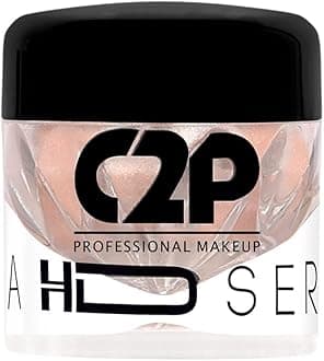 C2P Pro Eyeshadow Pigment 2g | I'm Here 345 | Metallic Loose Glitter Eye Makeup Powder | Highly Pigmented Long Lasting Smooth Blendable Eyeshadow for Women and Girls
