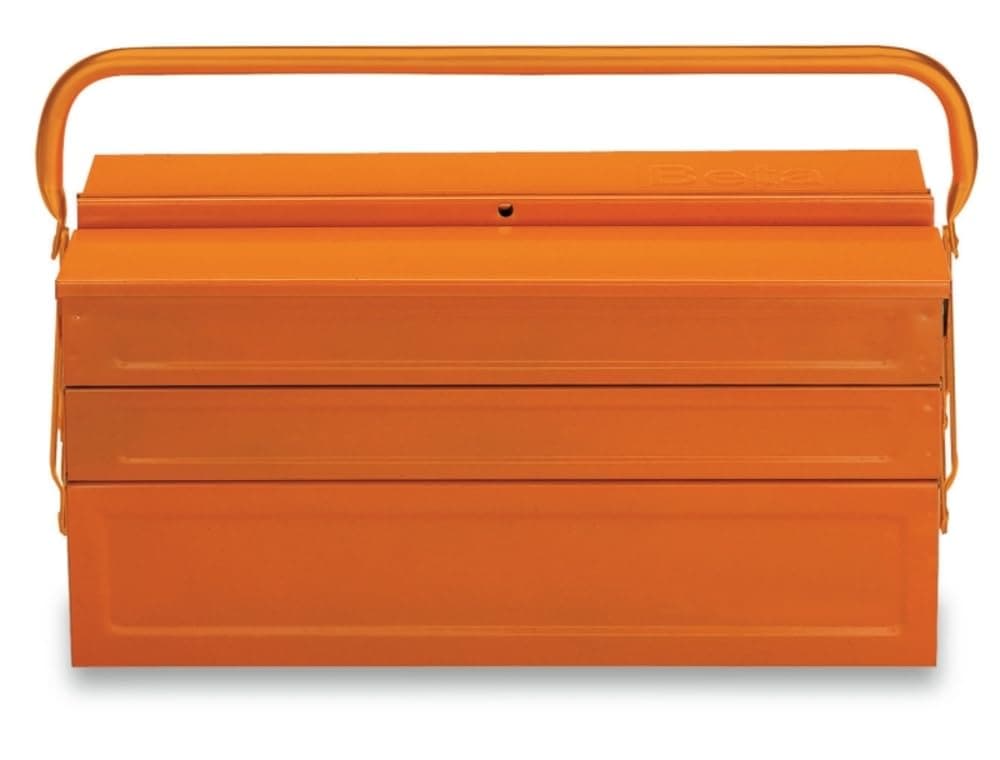 Beta 21200001 Model C20 Five-Section Cantilever Tool Box, Made From Sheet Metal