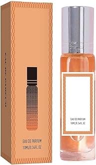 Pheromones Infused Perfume Oil, Refreshing, Long-Lasting Light Scent, Roll-On for Parties, 10ML (#3 Jasmine Fragrance)