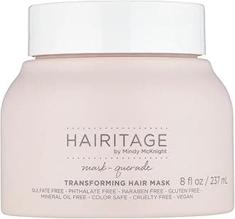 Moisturizing Argan Oil Hair Mask Treatment for Anti-Frizz and Hydration - Deep Conditioning Curl Repair Mask with Shea Butter, Aloe & Soy Protein for Dry, Damaged Curly Hair - Soften & Shine