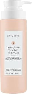 Naturium The Brightener Vitamin C Body Wash, Gentle Cleanser for Smoother-Looking Skin, Removes Dirt, Oil & Other Impurities, 16.9 oz