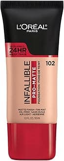 Cosmetics Makeup Infallible Pro-Matte Liquid Longwear Foundation, Shell Beige, 1 fl oz.