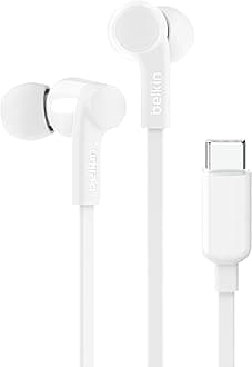 Rockstar In-Ear Headphones with USB-C Cable - White - Amazon Vine