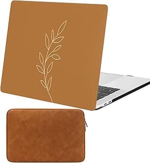 Laptop Hard Case Compatible with MacBook Pro 13 Inch Case 2015 2014 2013 2012 Release Model A1502 A1425 with Retina Display, Plastic Hard Shell Case Cover & Sleeve, Brown