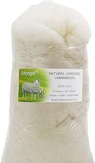 Merino Wool Fiber (3.6oz / 100grams)