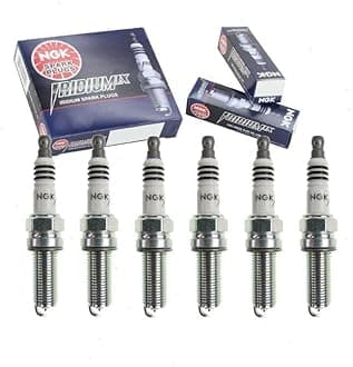 6 pc NGK Iridium IX Spark Plugs compatible with Honda Accord 3.5L V6 2008-2017
