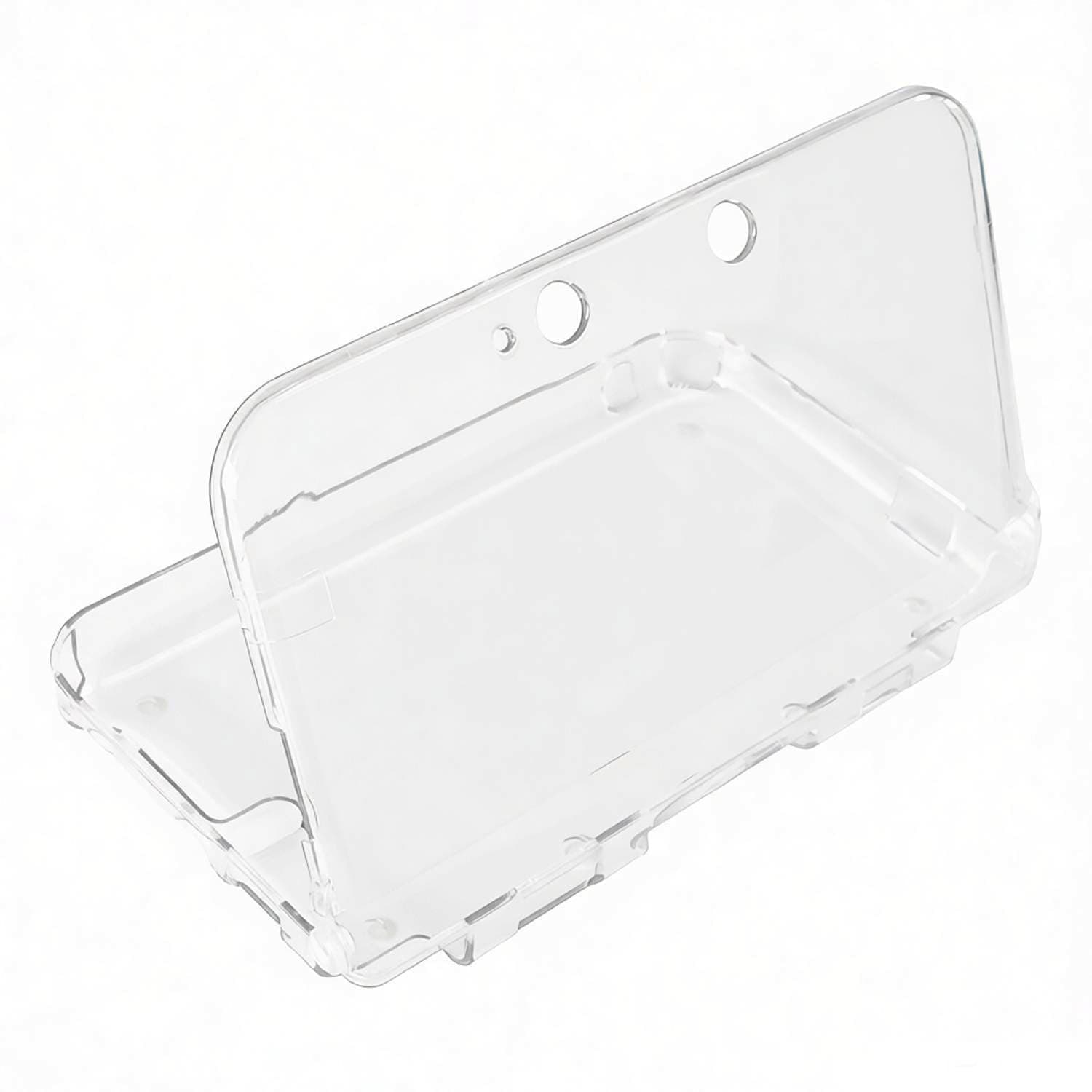 KlsyChry Transparent Hard Shell Case Cover Compatible with Nintendo 3DS XL / LL, Replacement Protective 3DS XL Crystal Clear Housing Case (Not Compatible with The New Version)