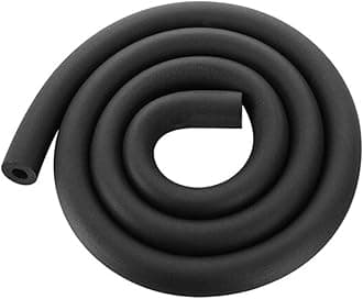 Pipe Insulation Foam Tube 1 inch,Foam Tubing1 for Pipeline,Guitar Rack , Utensils,and Roof Rack, etc (1" ID X 1-23/32"OD-6Ft)
