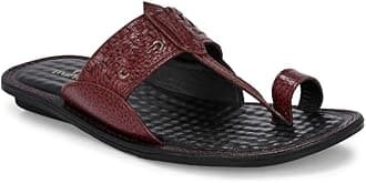 Genuine Leather Kolhapuri Chappals For Men| Leather Slippers For Men | Thong Sandals For Men | Stylish & Comfortable