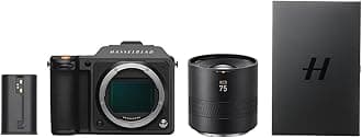 X2D 100C 100MP Medium Format Mirrorless Camera with XCD 75mm f/3.4 P Lens