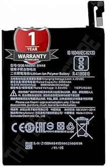 Original BN48 Battery for Redmi Note 6 pro M1806E7TG/ M1806E7TH/ M1806E7TI Battery with 1 Year Warranty***(Y00000212)