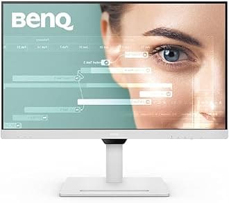 BenQ GW2790QT Productivity Monitor 27" 1440p | IPS| Eye-Care Tech | 99% sRGB | Brightness Intelligence Gen2 | Noise-Cancelling Mic & Speakers | Ergonomic | USB-C (65W) | USB Hub | DaisyChain | White