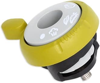 Spare Pressure Regulator Valve SS-981368 Compatible with Tefal Secure 5 Neo Express Pressure Cooker, with Bowl and Chimney included, Lime Green and Gray