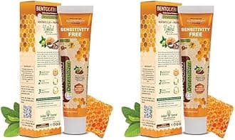 Bentodent Toothpaste - Desensitizer Natural Sensitivity Relief Toothpaste with Clove And Mint - 100 Gm (Pack of 2)