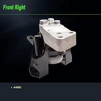 Engine Mount Compatible with 2014-2022 Mitsubishi Mirage 2017-2022 Mitsubishi Mirage G4 1.2L -Transmission-Automatic Replace for A4660 A4659 EM7359 (Set of 3)