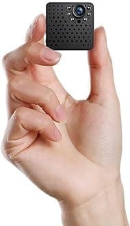 Mini Spy WiFi Surveillance Camera Night Vision, Hidden Nanny Cam Camera 1080P Built-in Battery, Perfect Secret Motion Detective Camera,128g