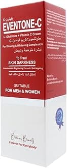 Eventone-C L-Glutathione & Vitamin C Face Cream – Hydrating & Brightening Moisturizer for Uneven Skin Tone, Anti-Aging, Wrinkle Care – For Men & Women