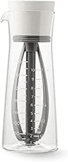 Chef'n Salad Dressing Mixer, Baking White/Vintage Indigo