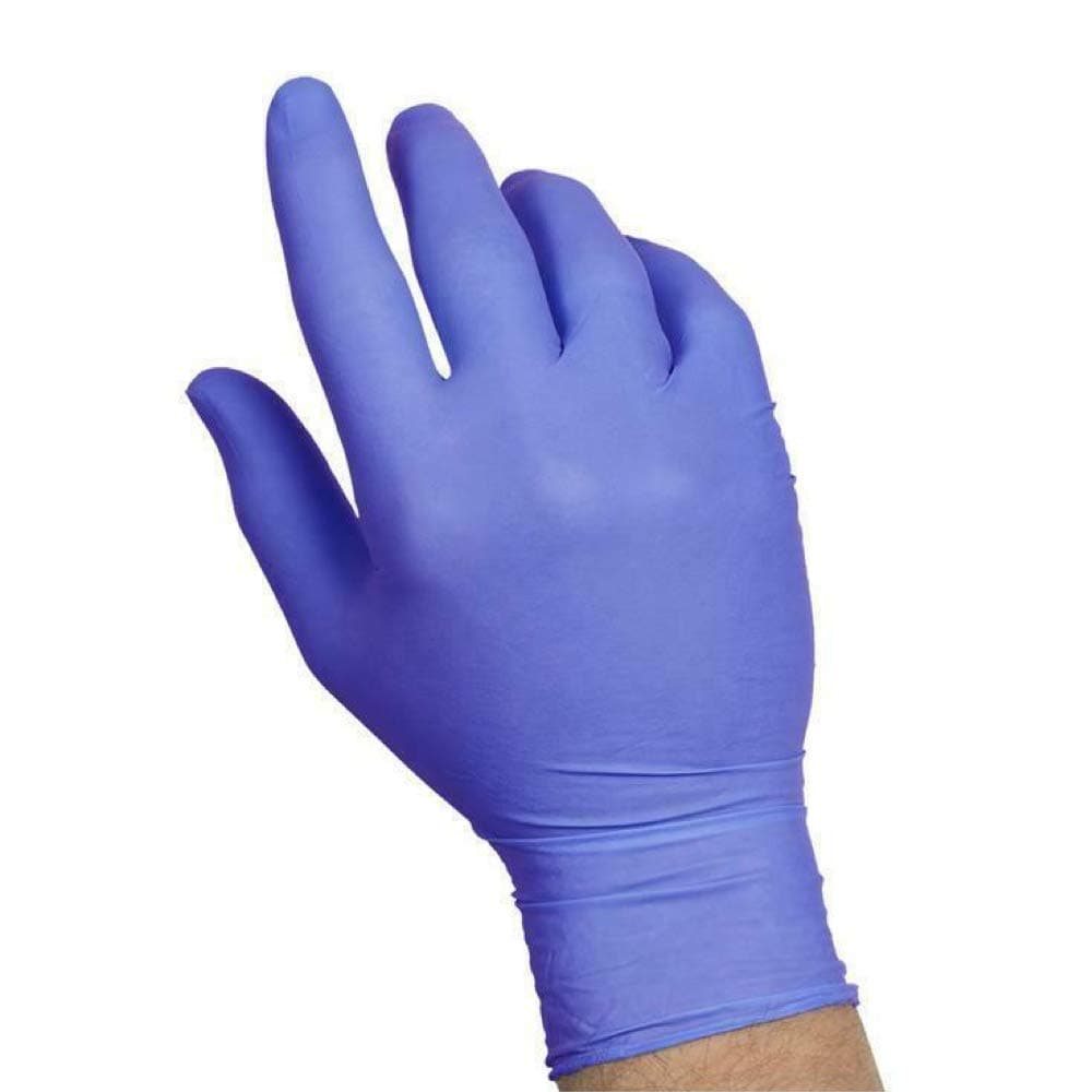 SYSCO Classic HIGH Performance Blue Nitrile Gloves Size Small Powder Free, 100 Count