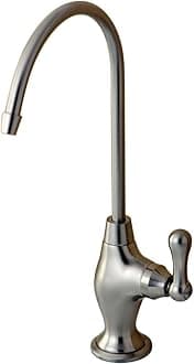 Kingston Brass Gourmetier KS3198AL Restoration Single Handle Water Filtration Faucet, Brushed Nickel