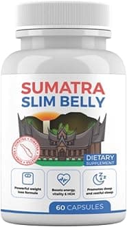 Sumatra Slim Belly Tonic - Weight Management - Natural Ingredients - 60 Capsules - New & Sealed - Vegan/Dido Extreme Supplements