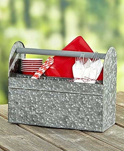 Galvanized Caddy