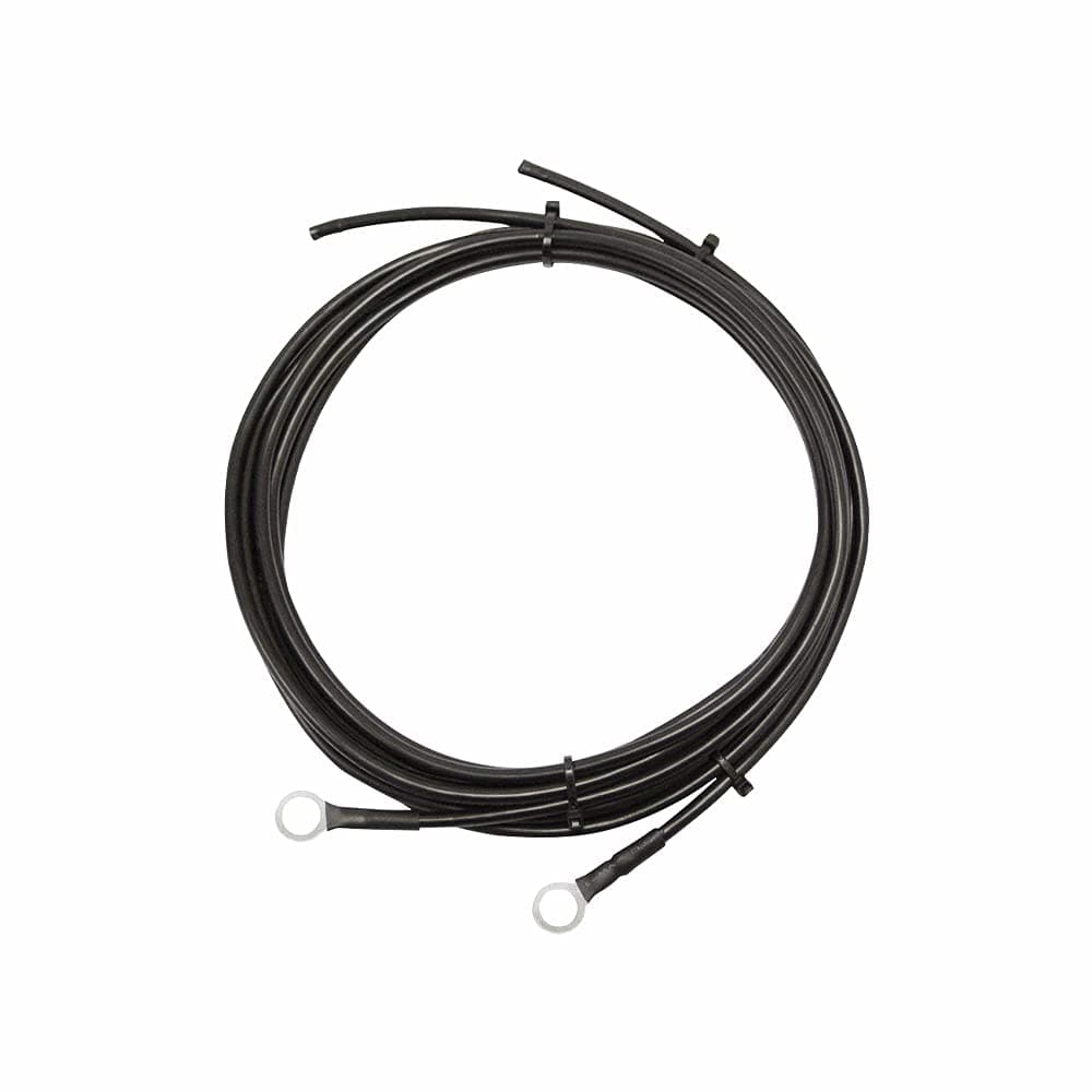 8ft. 10 AWG Wire Copper Tray Cable - Connect Charge Controller and Battery, Black