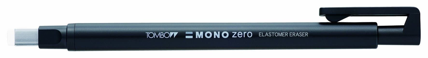 Mono Zero Rectangle Tip Eraser - Black (Pack of 2)