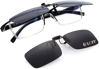 Polarized Clip on Sunglasses for women and men,sunglasses clip for car visor,UV400 Outdoor/Driving/Fishing