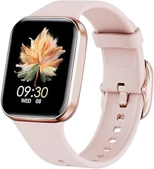 Smart Watches Fitness Watch for Men/Women Notification Reminder/Heart Rate/Blood Oxygen/Blood Pressure/Sleep Monitor Sports Activity Tracker Calories,Steps,Distance Compatible with Android iOS Phones