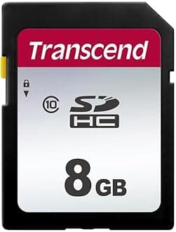 Transcend Japan Transcend SD Card, 8 GB, Class 10, w/ Data Recovery Software (English Language Not Guaranteed) TS8GSDC300S