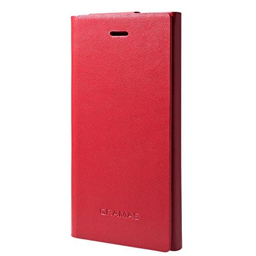 iPhone 5/5s Luxury Leather case, by Gramas (red)