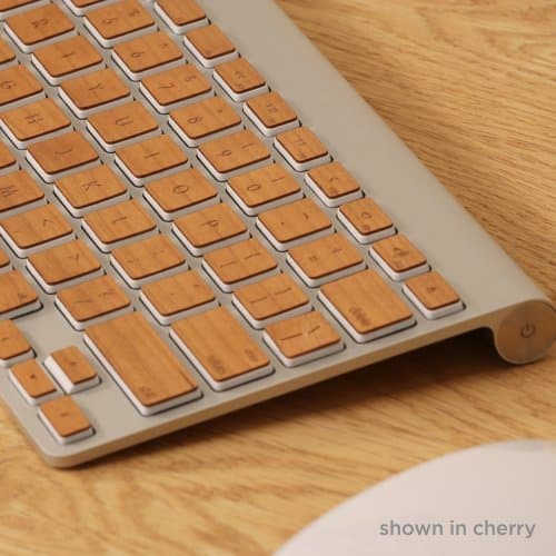 Lazerwood Keys for Apple Wireless Keyboards - Cherry